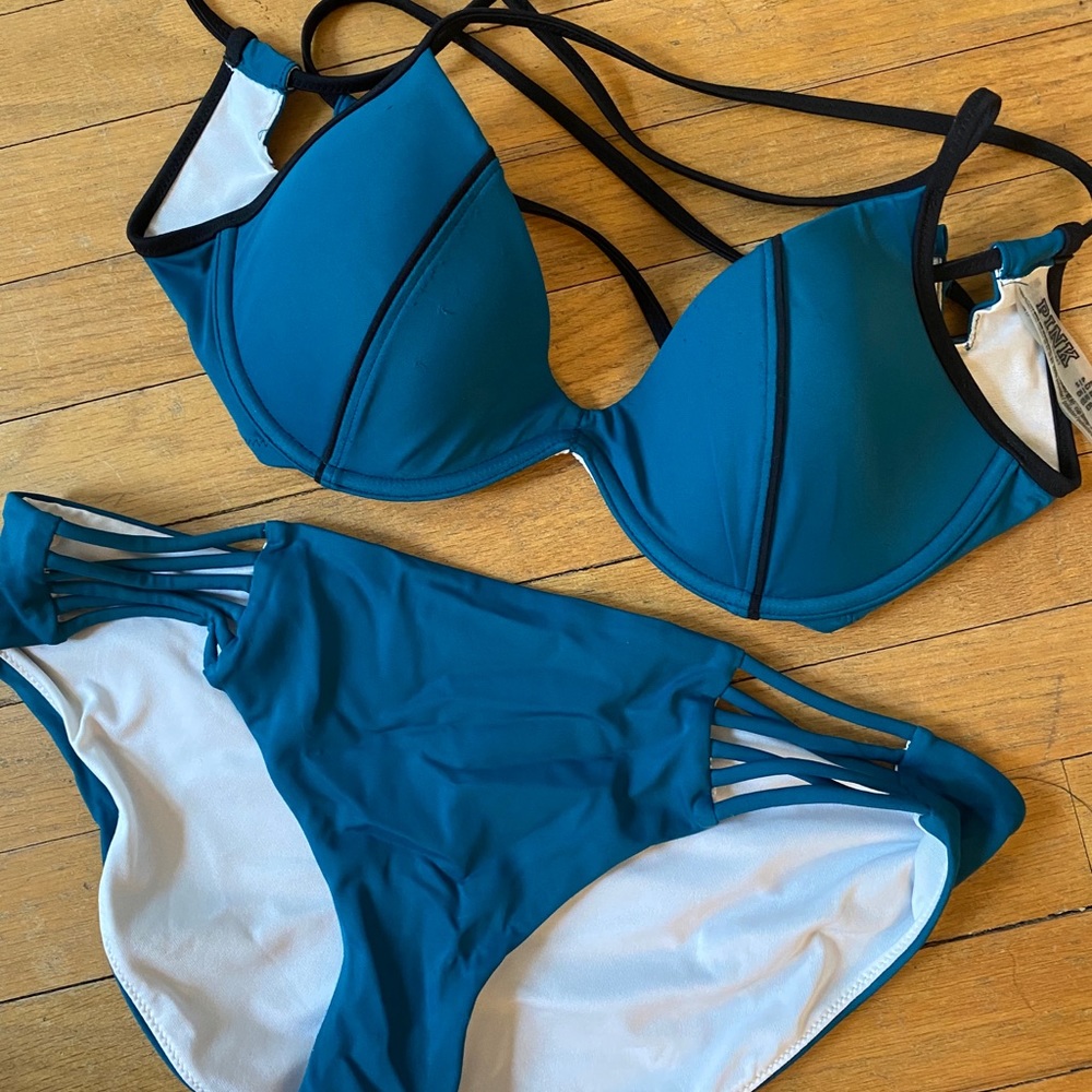 VS Pink swim suit BOTTOMS ONLY - Reserved